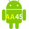 Aplicativo AA45 para Android